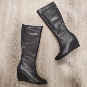 rockport wedge boots